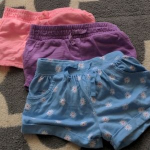 Set of 3 shorts cotton 3t